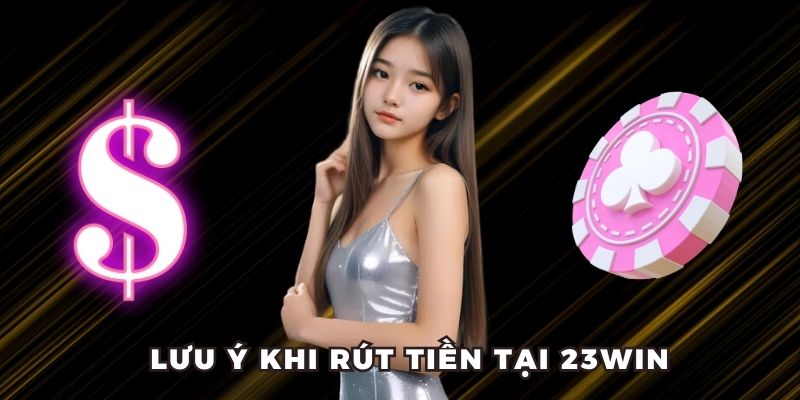 Lưu ý khi rút tiền 23WIN